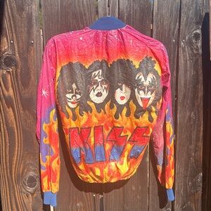 Vintage 70s KISS Olefin Rockrollium Jacket 1978